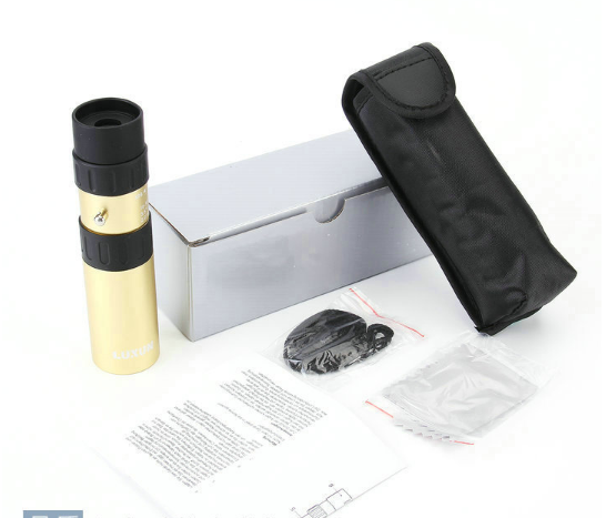 FORESEEN New Golden Small Trooper 10-90x25 Monocular HD Zoom Telescope