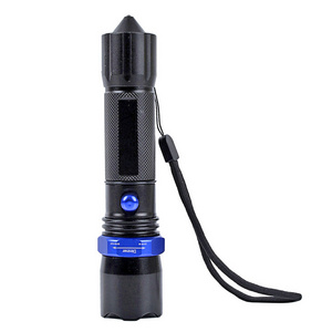 Factory high quality 200 Lumens Led Torch Hunting Laser Pointer Led Zoom Flashlight Rechargeable Zoom Flashlight