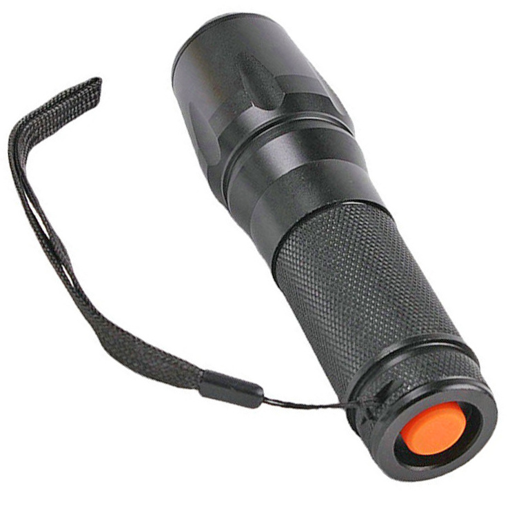 2022 Bright Mini Led Portable Rechargeable Outdoor Camping Fishing Tactical Flashlight Aluminum LED Flashlight