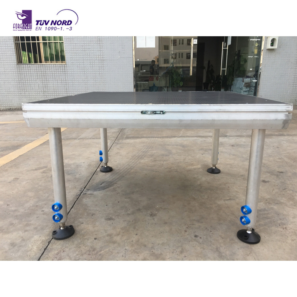 Selling high quality concert dj table aluminum easy stage platform