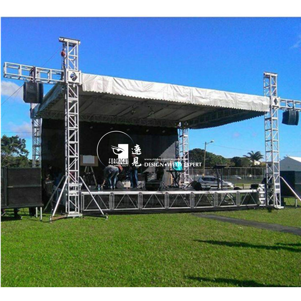 stage aluminum truss system truss roof aluminum hot sale outdoor stage roof