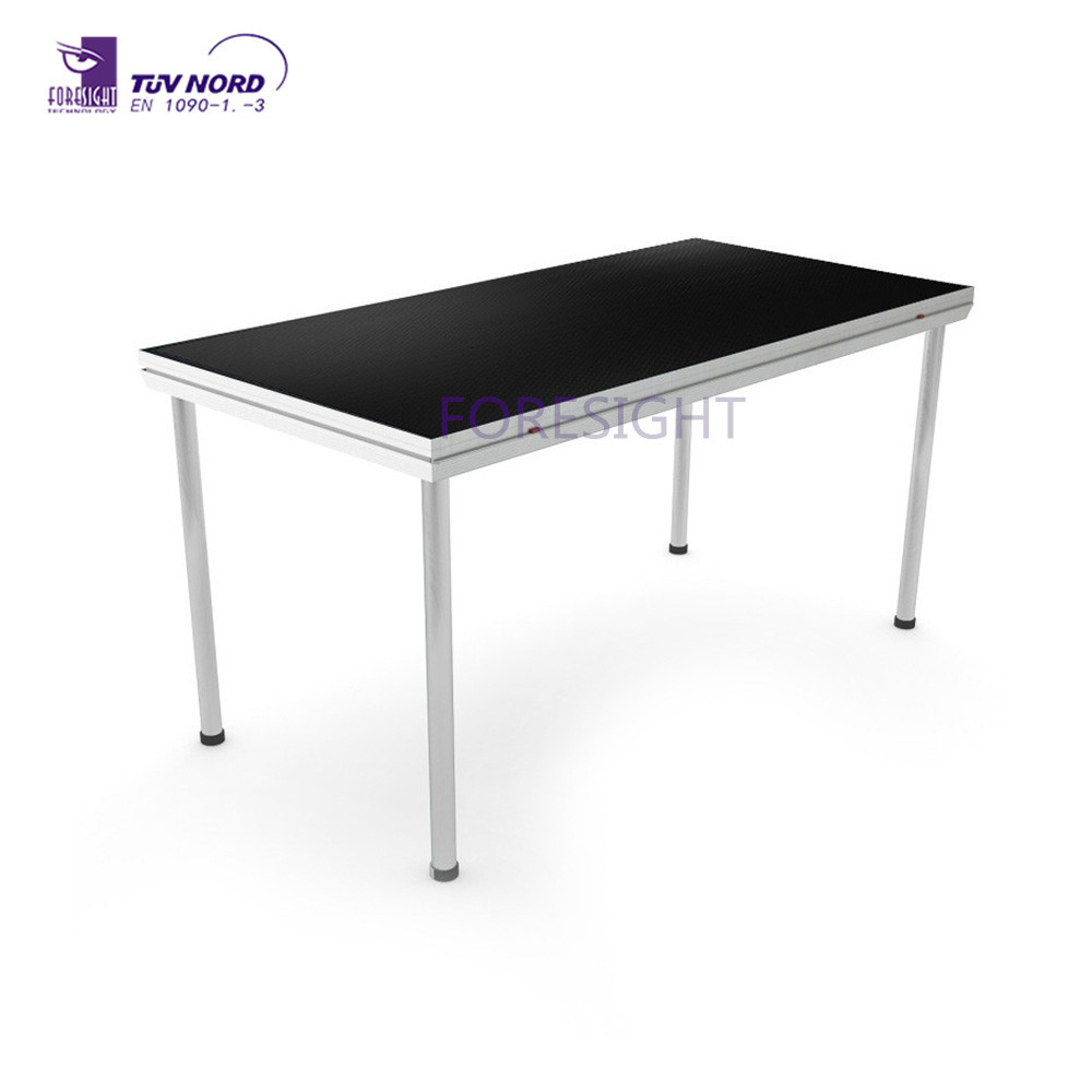 Selling high quality concert dj table aluminum easy stage platform