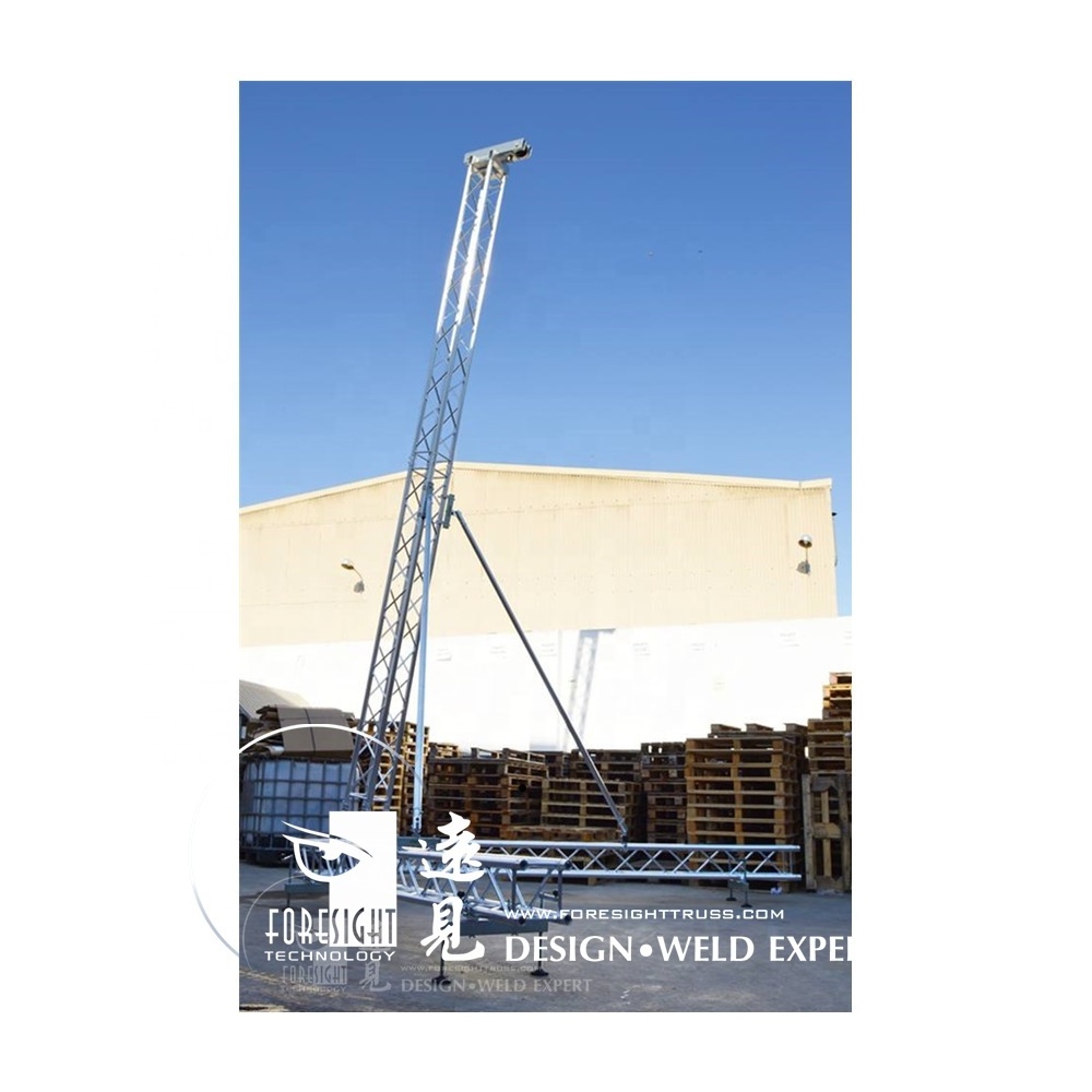 Foresight aluminum truss tower, speaker lifting truss, lift stands line array truss