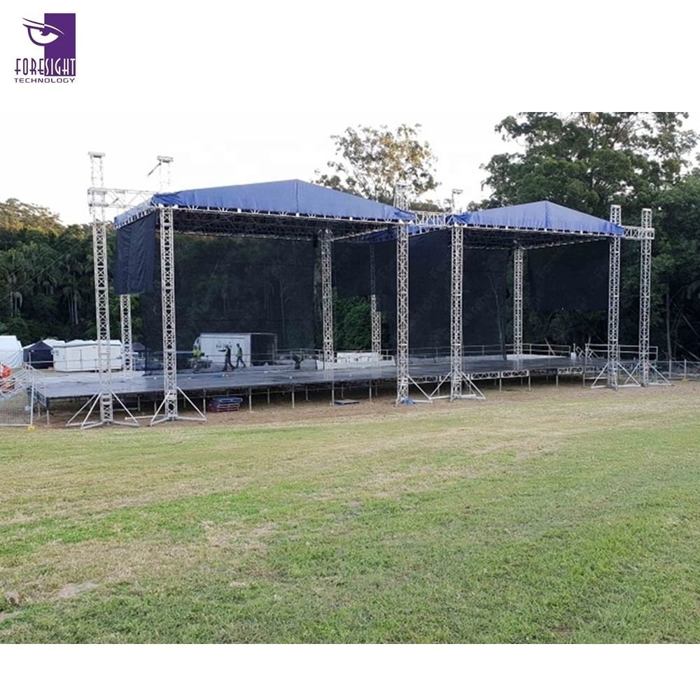 Factory price aluminum lighting stage roof truss system truss display