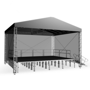 Foresight Truss Stage System With Roof For Outdoor Event Truss Aluminum Platform