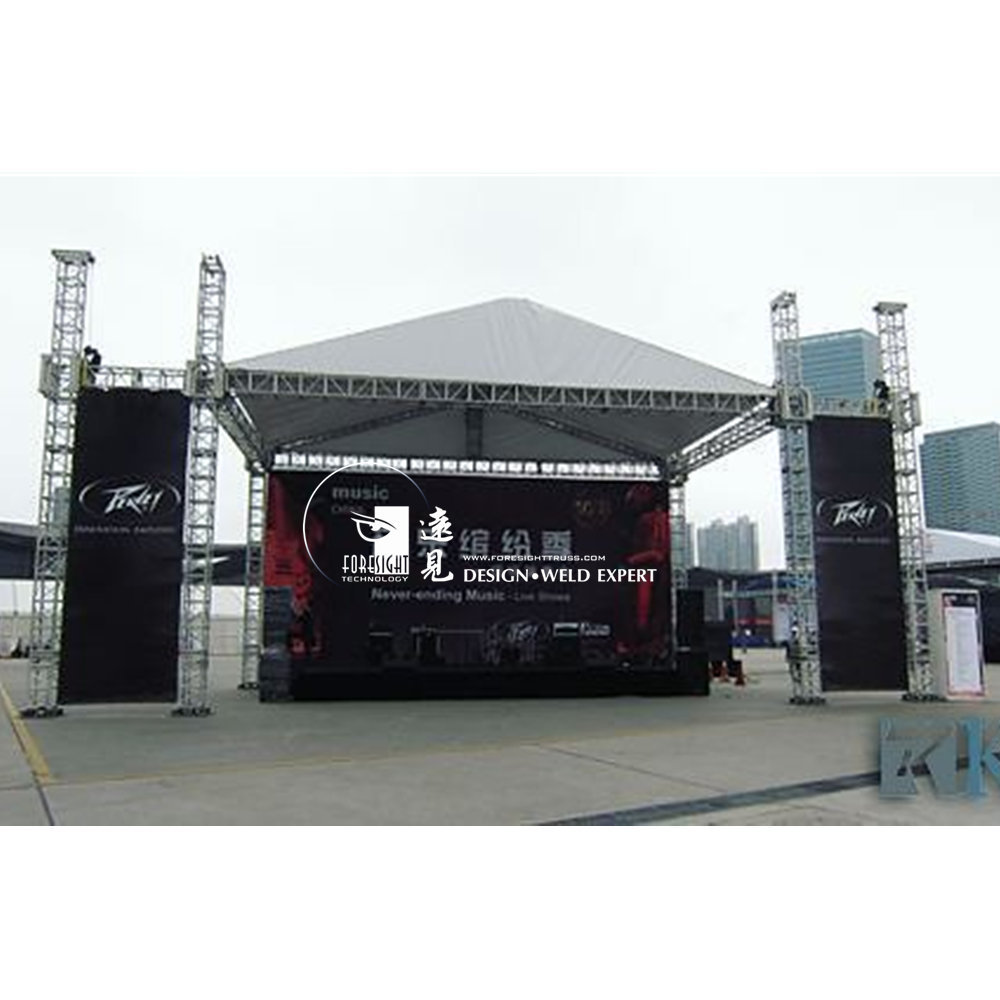 stage aluminum truss system truss roof aluminum hot sale outdoor stage roof