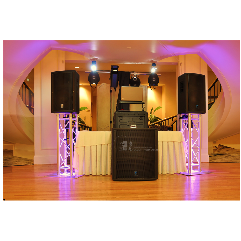 Hot Sale 6.56ft(2.0m) DJ lighting truss totem aluminum lighting truss  display/truss aluminum