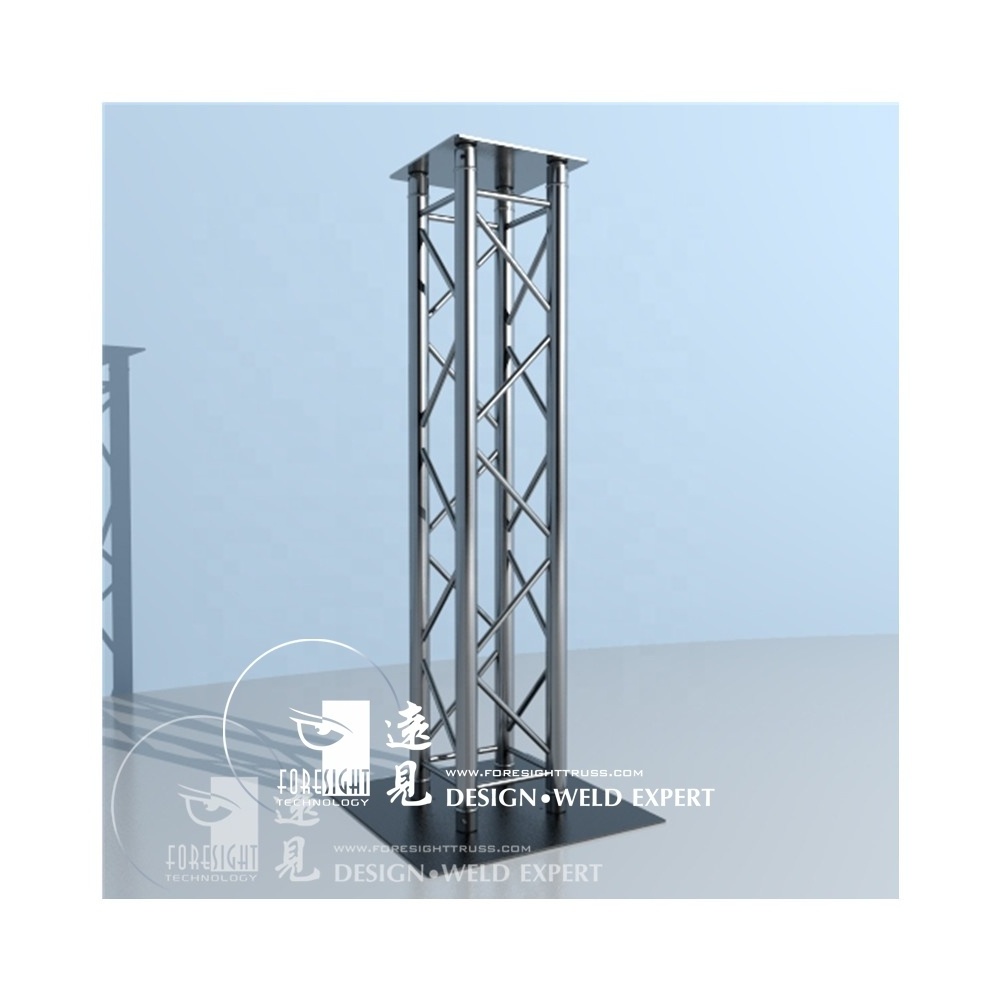 Hot sale aluminum lighting truss, stage lights stand truss, totem truss for events