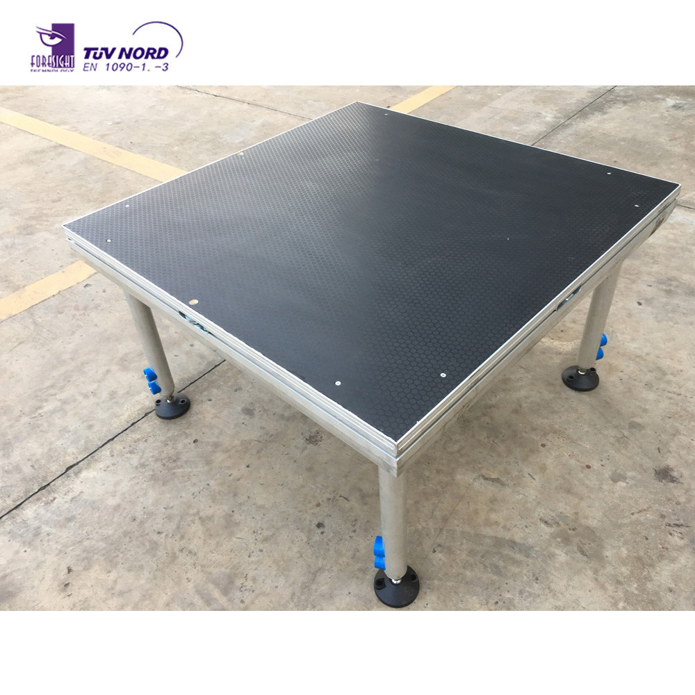 Selling high quality concert dj table aluminum easy stage platform