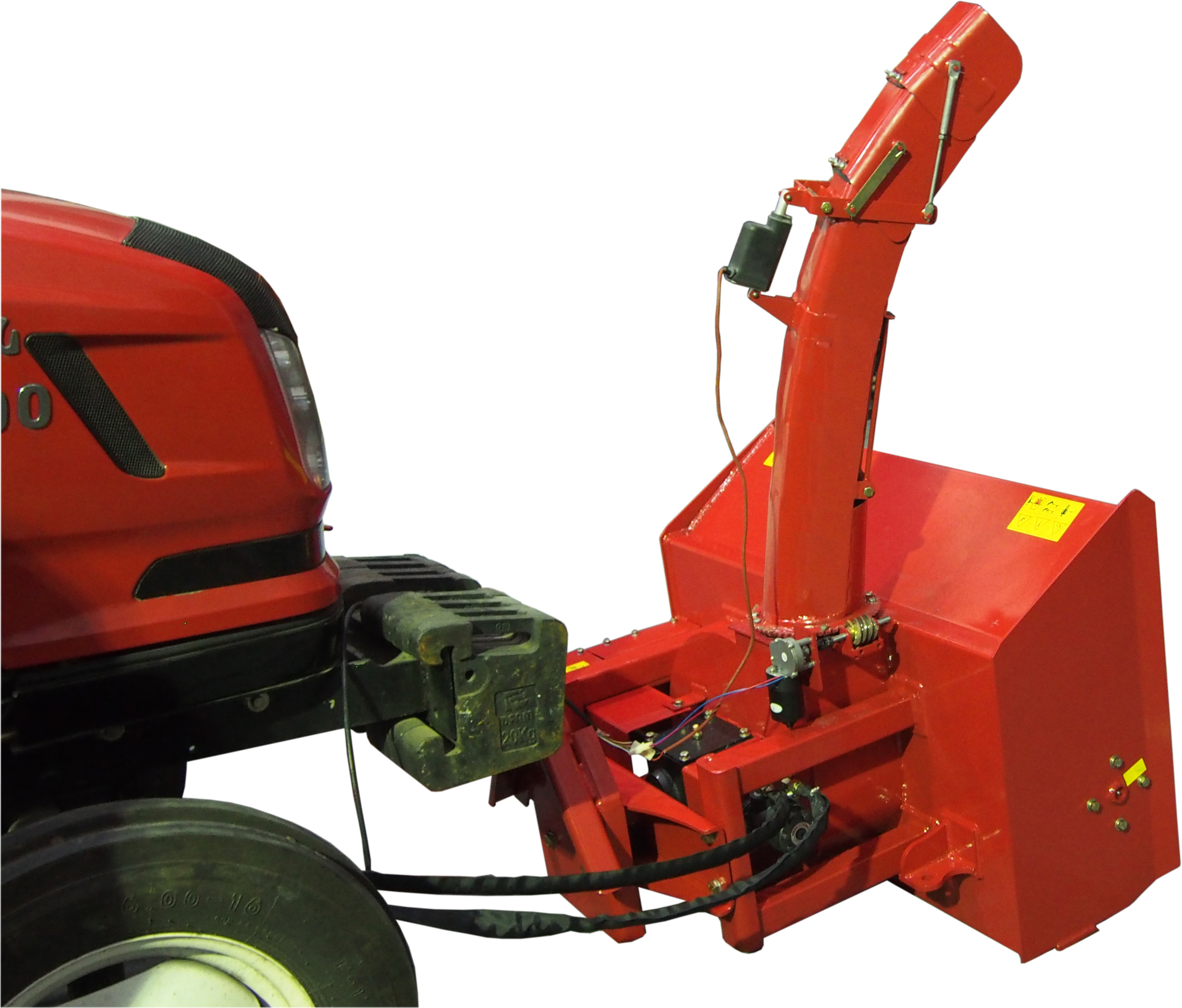 PTO snow blower for tractor going forward by rima