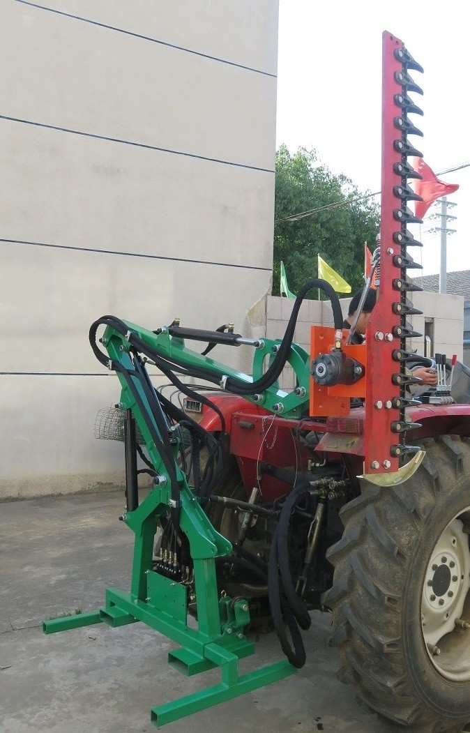 1500 mm/1800 mm Hydraulic Hedge Cutter Trimmer Mounted for Excavator/Tractor/Loader