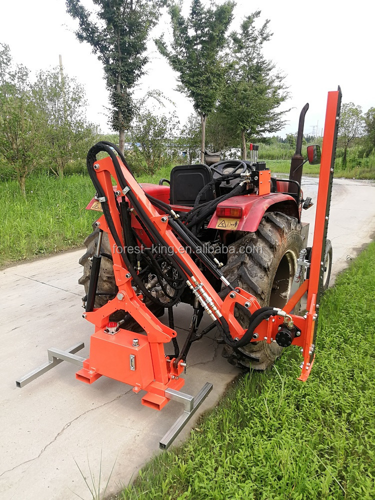 180cm tractor mounted hedge trimmer / hydraulic hedge trimmer cutter / hedge trimmer for excavator