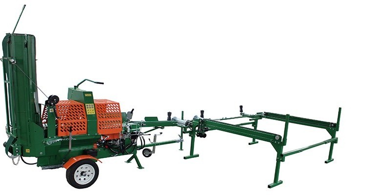 forest equipment tractor firewood processor / wood log cutting machine