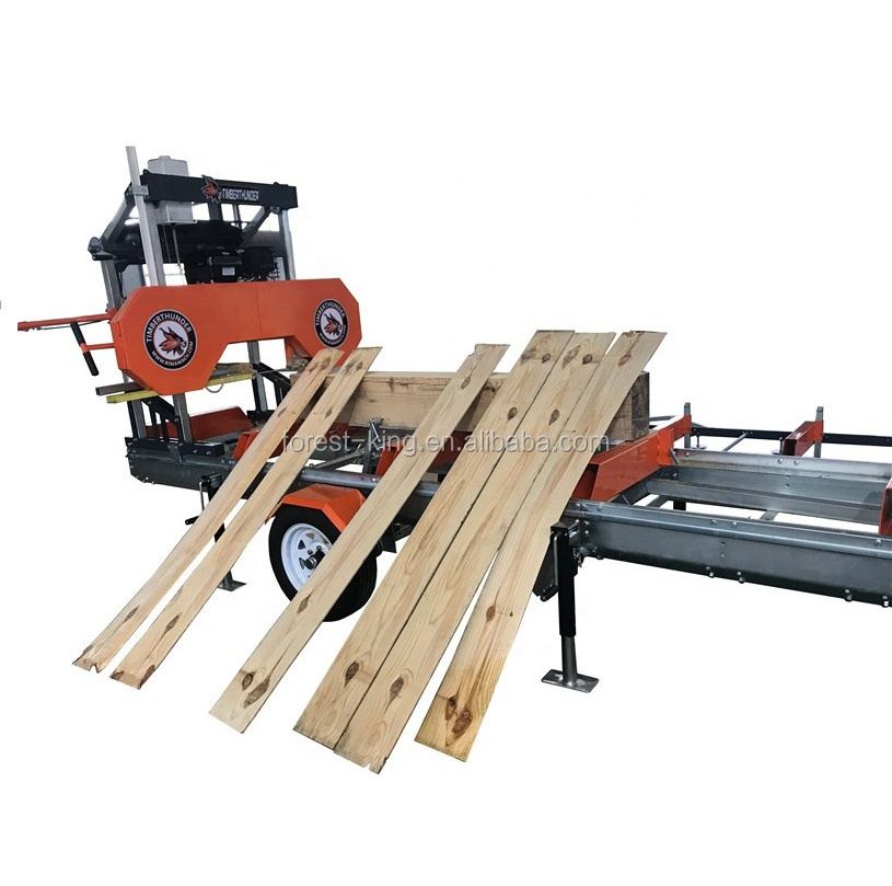 Portable swing blade saw mill band sawmill for cutting wood