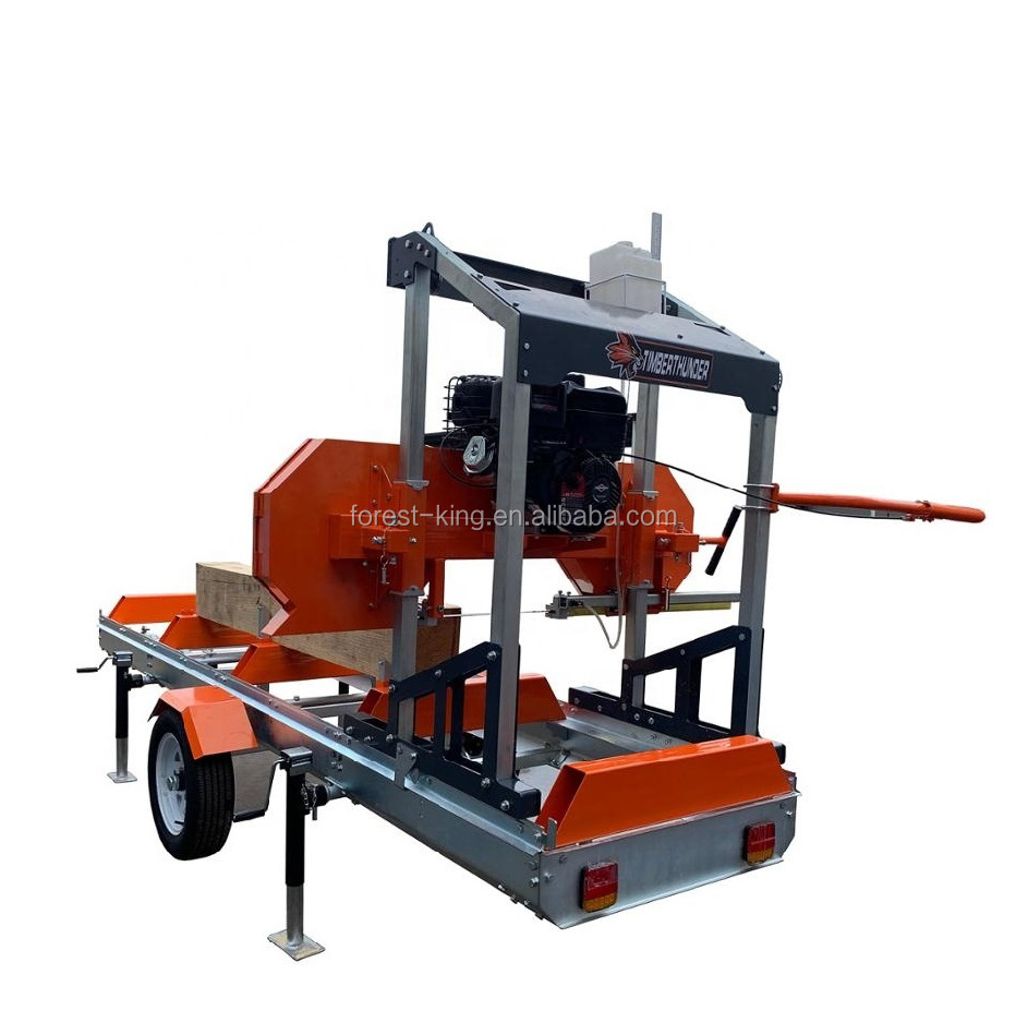 Portable swing blade saw mill band sawmill for cutting wood