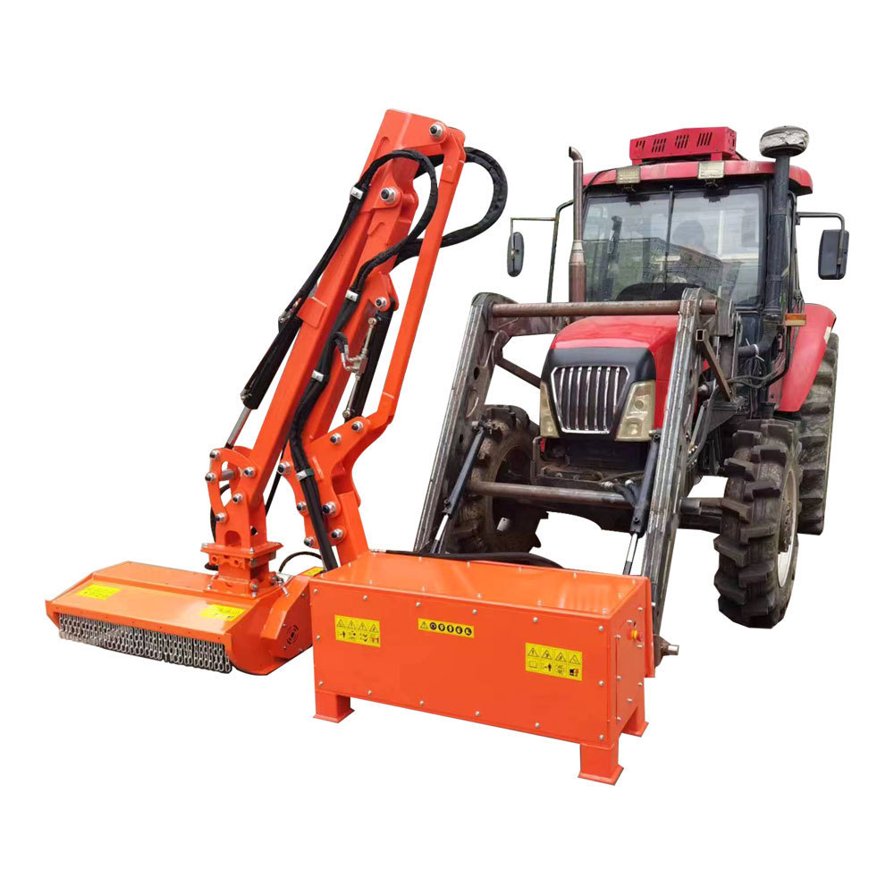 Rima Boom Mower System with Rotary Mower Head for Skid Steers