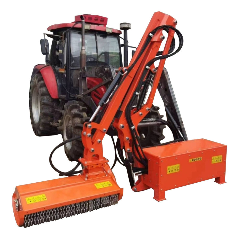 Rima Boom Mower System with Rotary Mower Head for Skid Steers