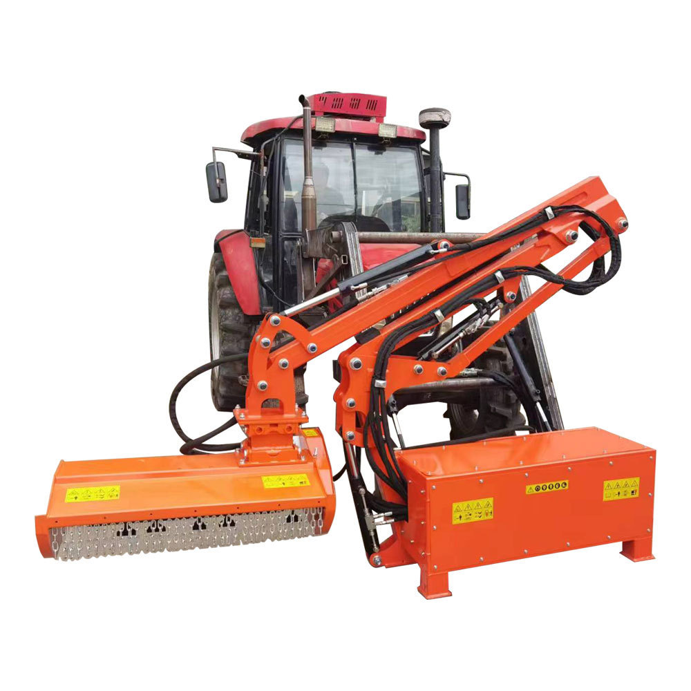 Rima Boom Mower System with Rotary Mower Head for Skid Steers