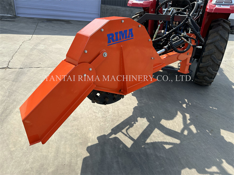 RIMA RG24S PTO stump grinder with swing boom