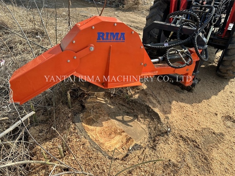 tractor 3 point linkage stump grinder with swing arm