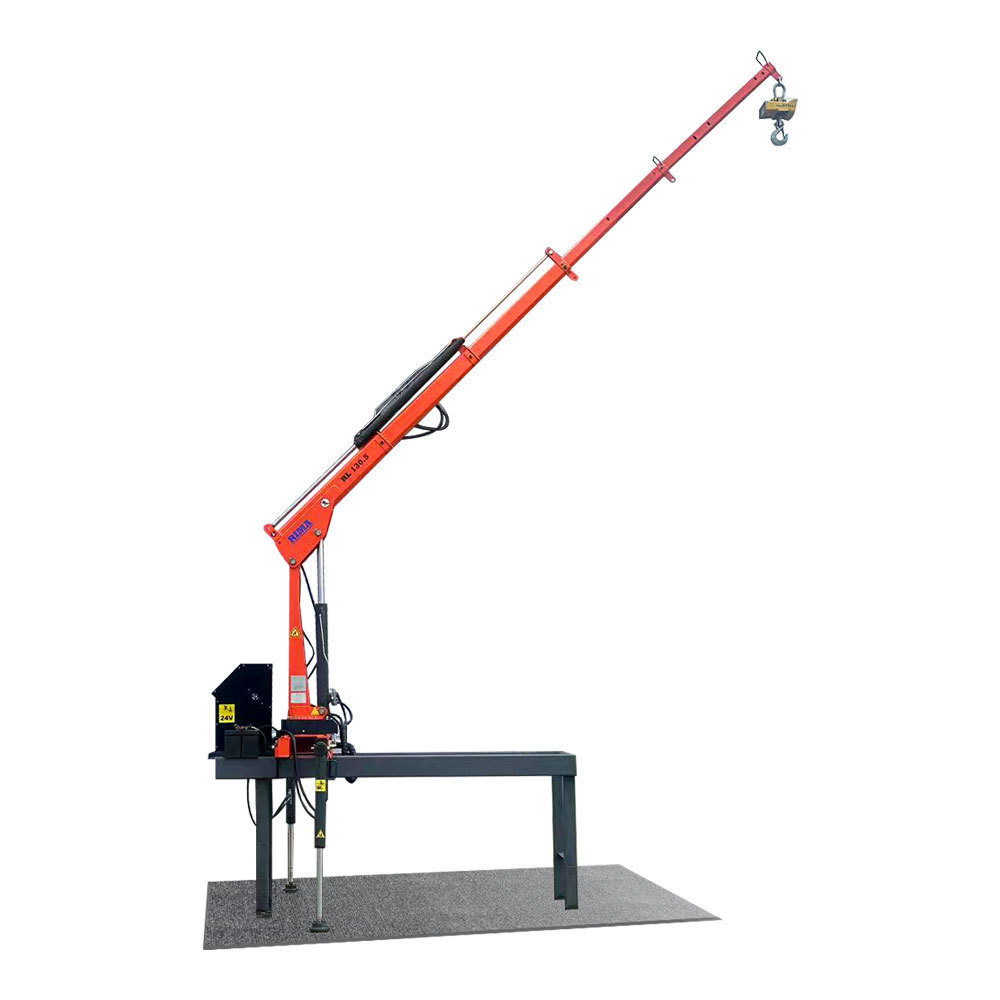 Hot Sell Hydraulic Portable 24v small crane pickup truck hoist mounted trailer crane