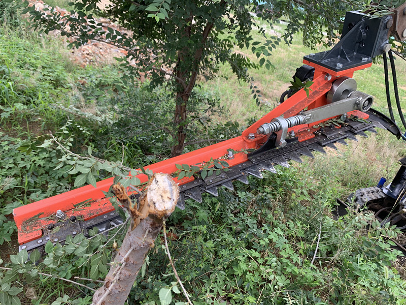 1500mm Hydraulic Hedge Cutter Trimmer Mounted for Excavator/Tractor/Loader