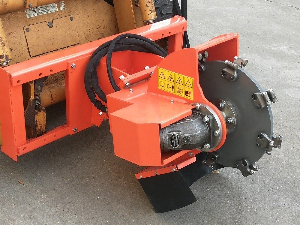 Hydraulic stump grinder/stump grinder