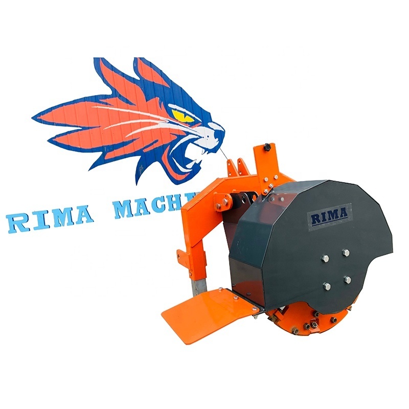 Rima Retail Grinder stump Tractor Attachment Stump Grinder With PTO Shaft