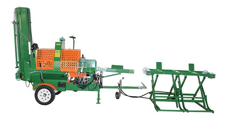 forest equipment tractor firewood processor / wood log cutting machine