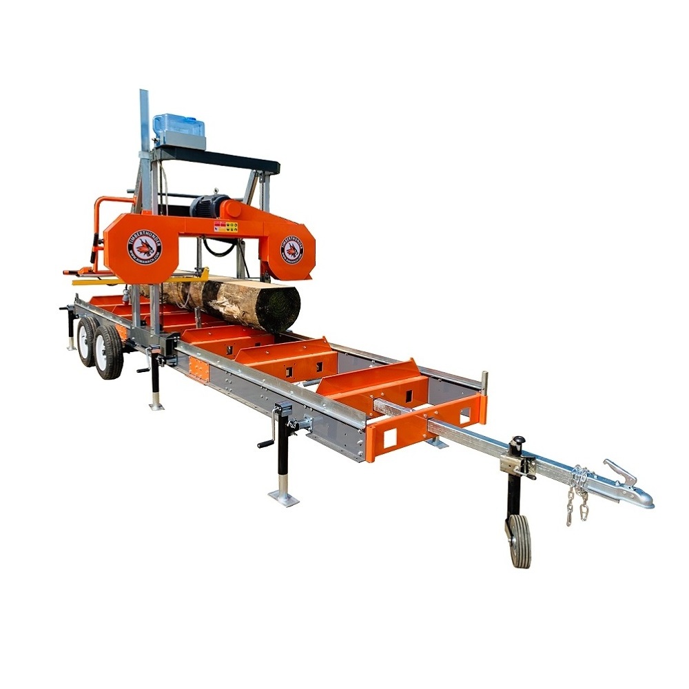 27hp petrol portable band sawmill portable bandsaw mill