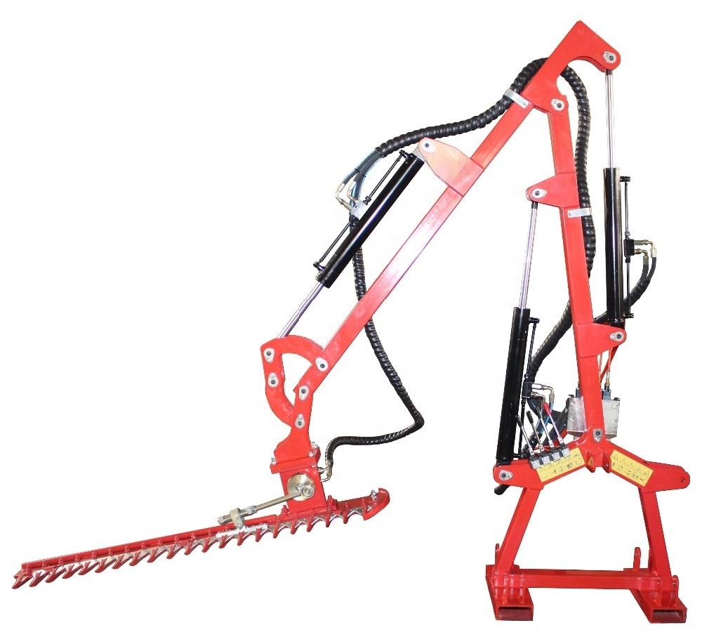 180cm tractor mounted hedge trimmer / hydraulic hedge trimmer cutter / hedge trimmer for excavator