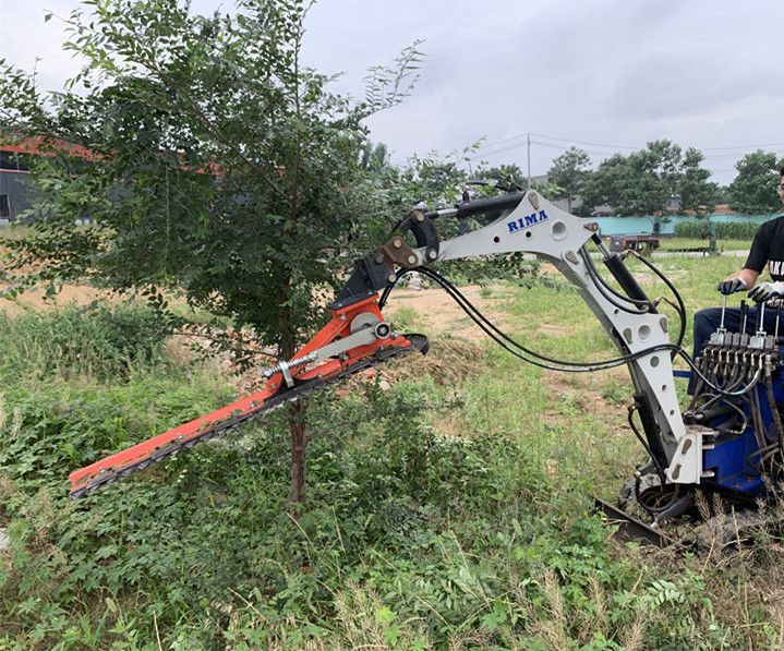 1500mm Hydraulic Hedge Cutter Trimmer Mounted for Excavator/Tractor/Loader