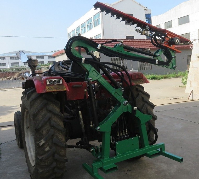 1500 mm/1800 mm Hydraulic Hedge Cutter Trimmer Mounted for Excavator/Tractor/Loader