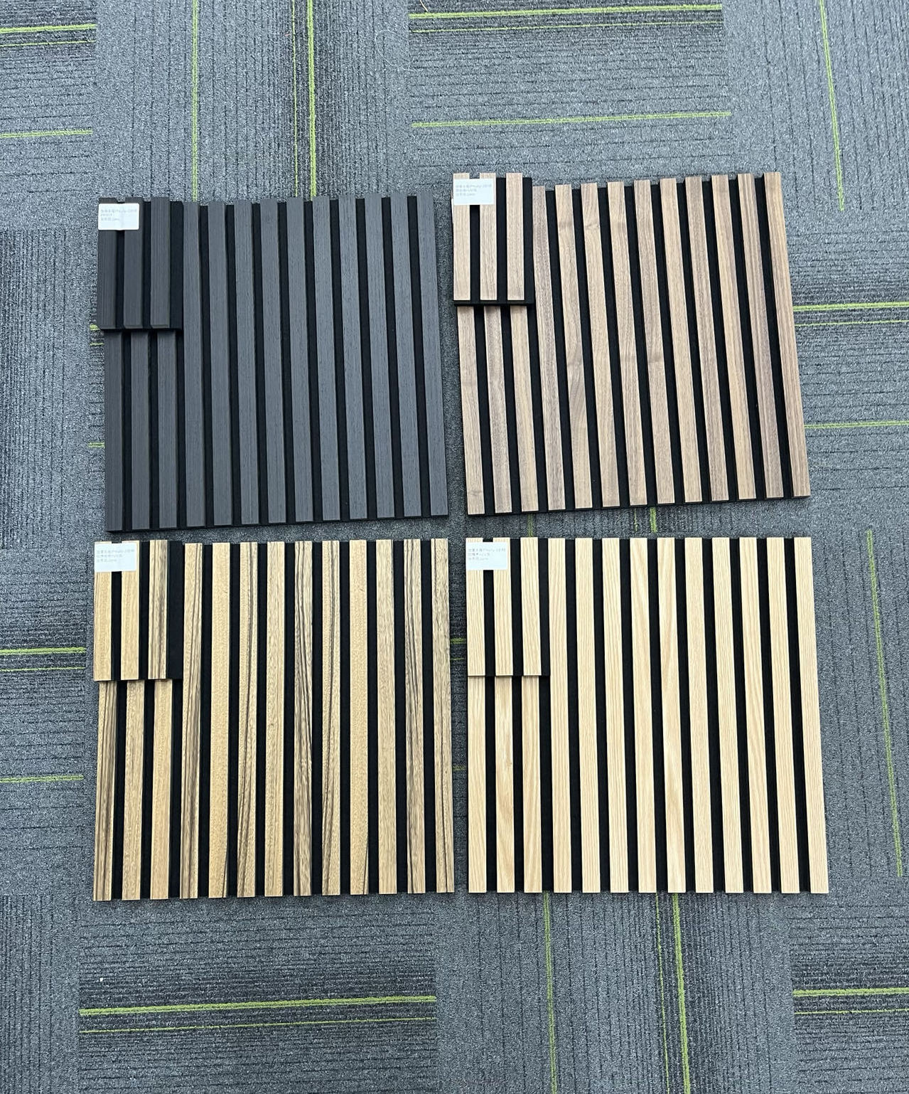 acoustic sound diffuser  Mdf Composite Akupanel Wall slatted soundproof Acoustic Slat Panel