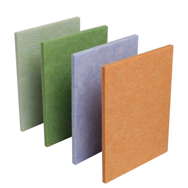 Eco-friendly Akustik Panel 100% Pet Felt Industrial Absorbing Plate Polyester Fiber Acoustic Panel