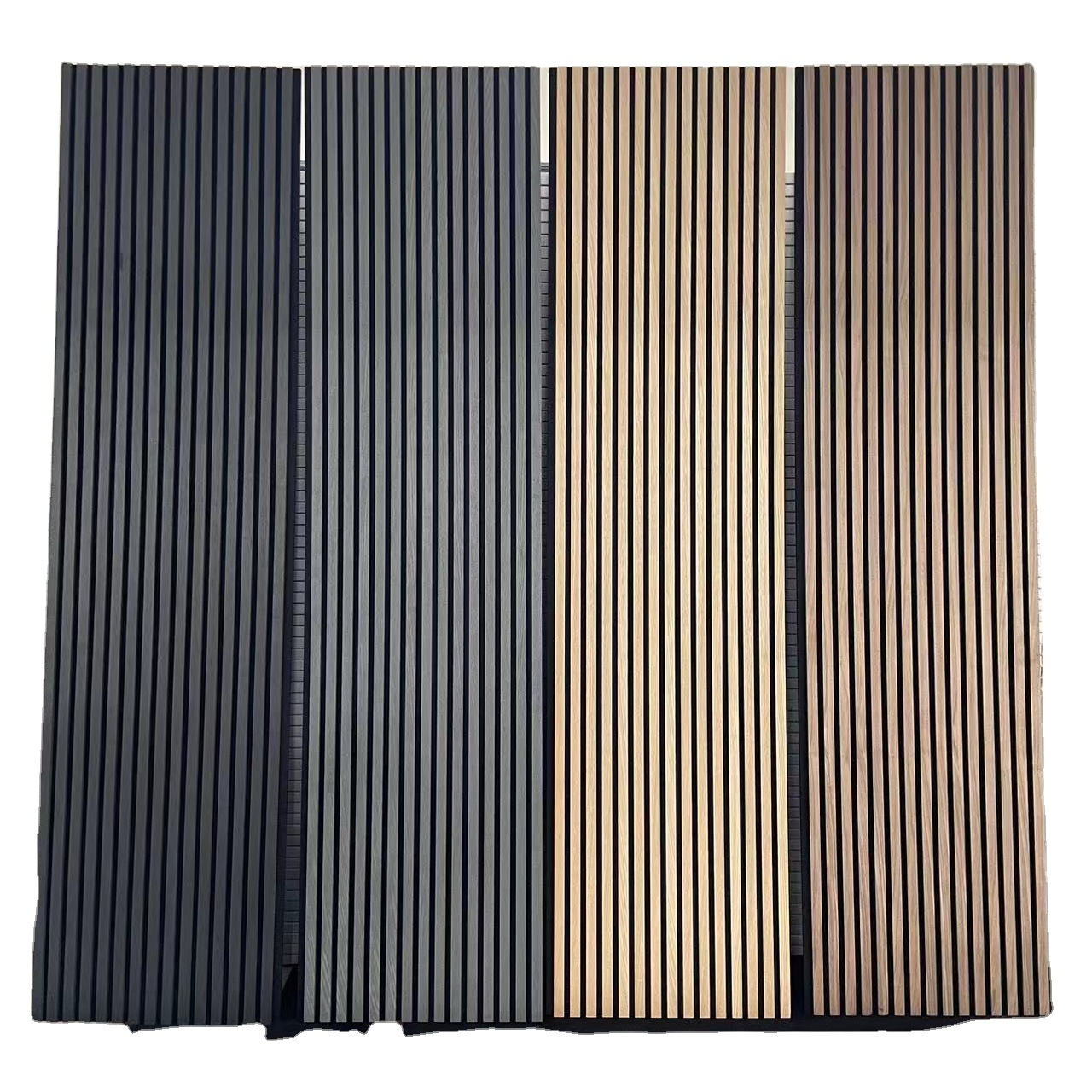 Sustainable High Quality MDF Slat Wood Wall Panel for Parlor Headboard Kitchen Ceiling Panels Akupanel