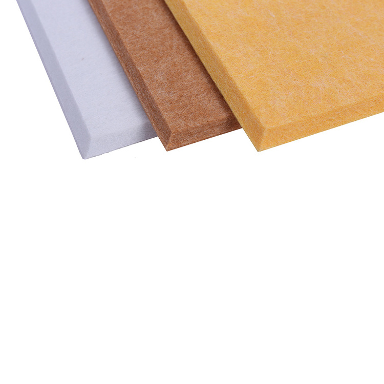 Akustik Panel Acoustic 100% Pet Felt Industrial Absorbing Plate Polyester Fiber Acoustic Panel