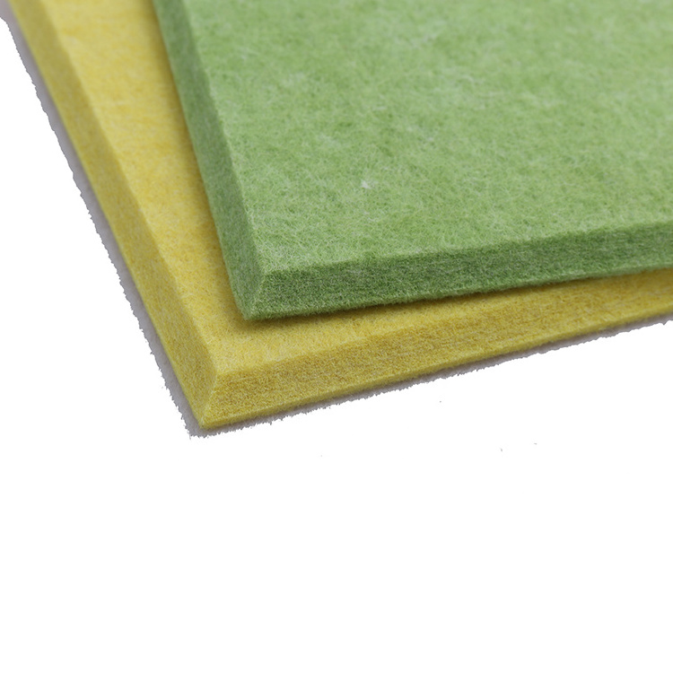 Akustik Panel Acoustic 100% Pet Felt Industrial Absorbing Plate Polyester Fiber Acoustic Panel