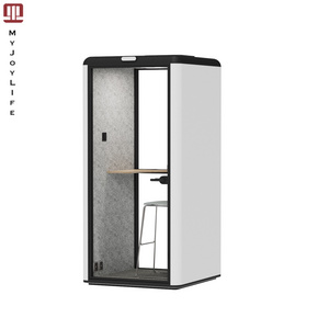 Portable Silence Soundproof Recording Studio Acoustic Vocal Booth Isolation Office Phone Booth