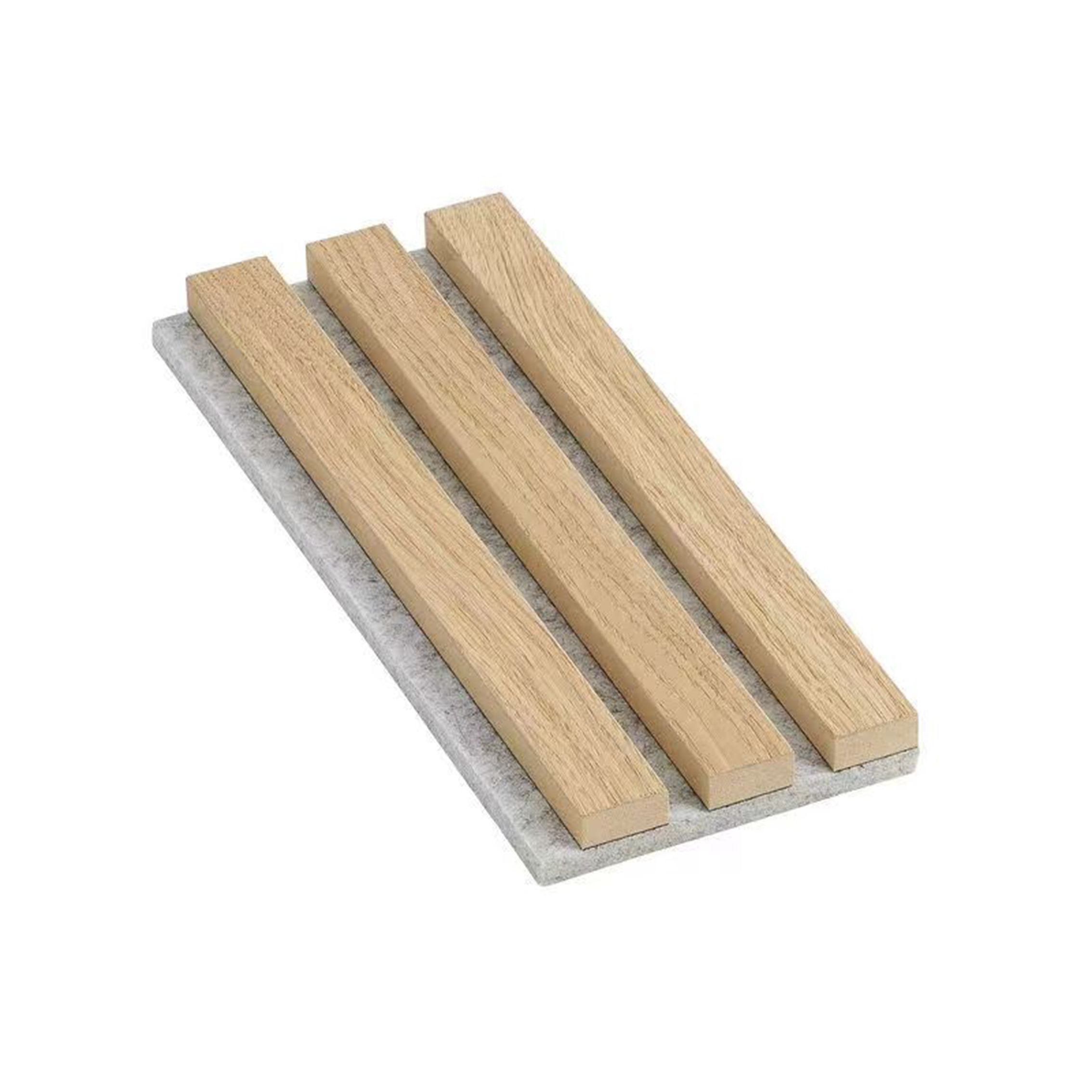 Eco Friendly natural oak acoustic slat wall panels MDF acoustic panel wooden veneer wood panel for Interior Wall And Ceiling