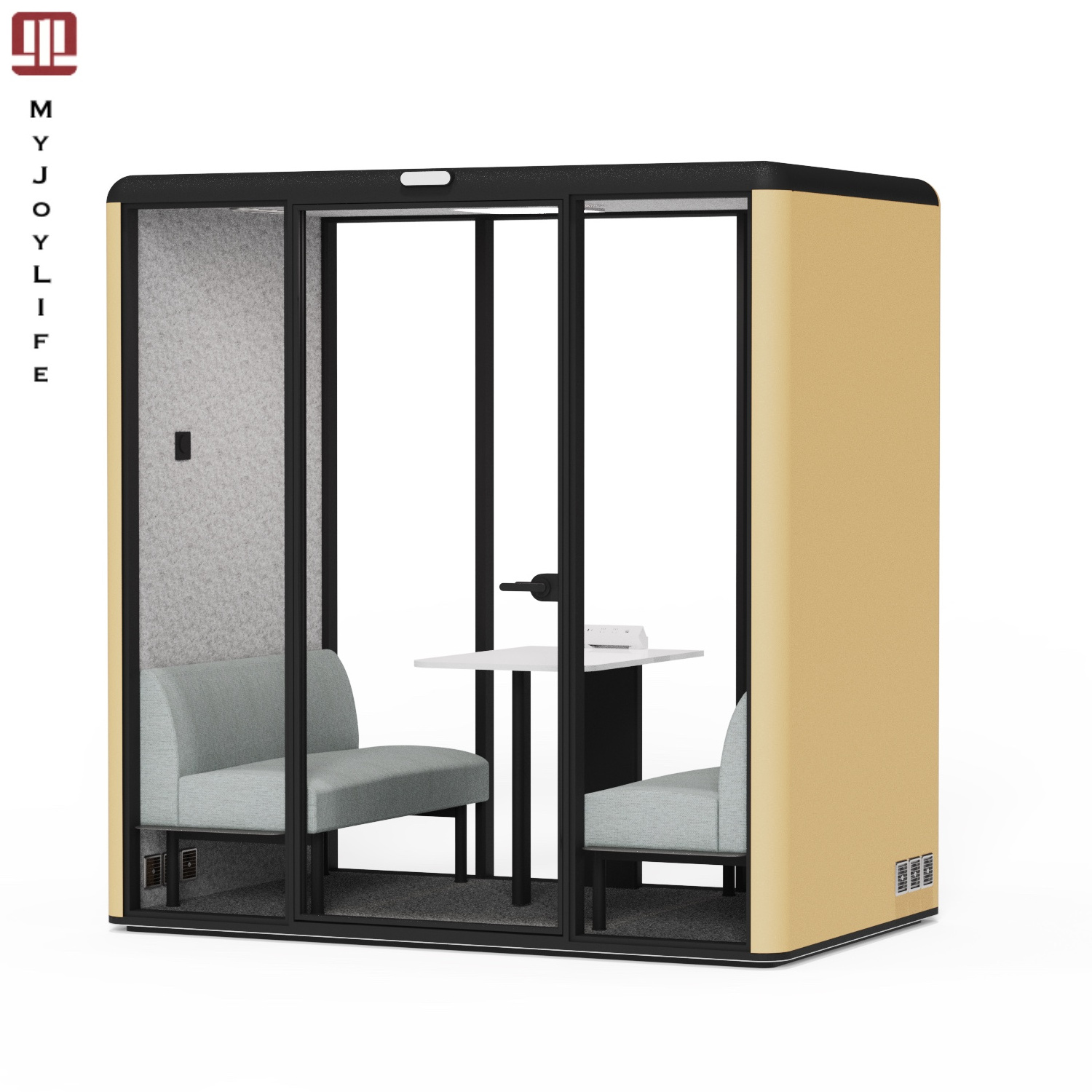 Privacy Soundproof Telephone Space Box Portable Video Booth Soundproof Booth Office Pod