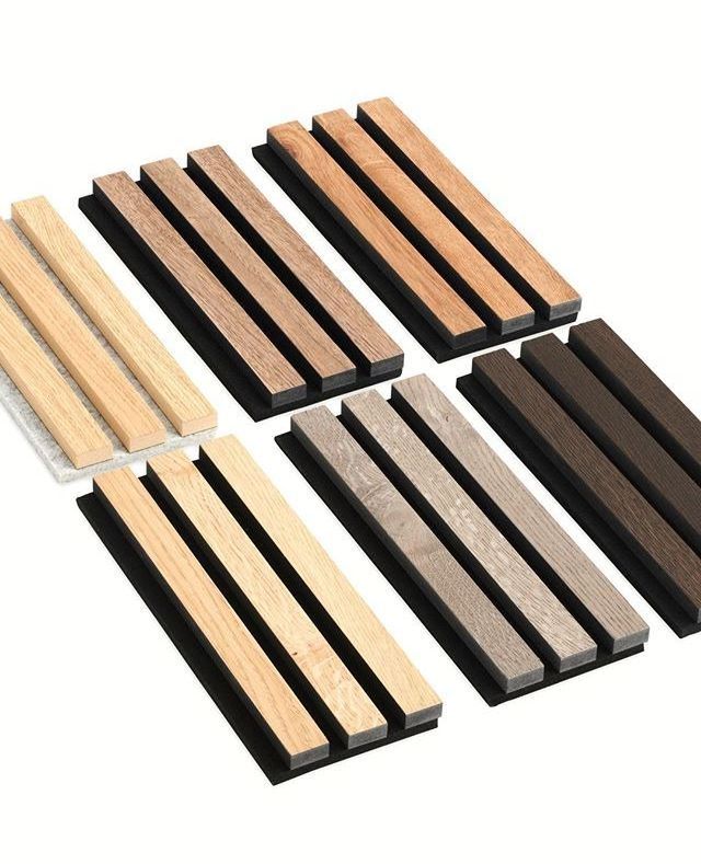 Eco Friendly natural oak acoustic slat wall panels MDF acoustic panel wooden veneer wood panel for Interior Wall And Ceiling