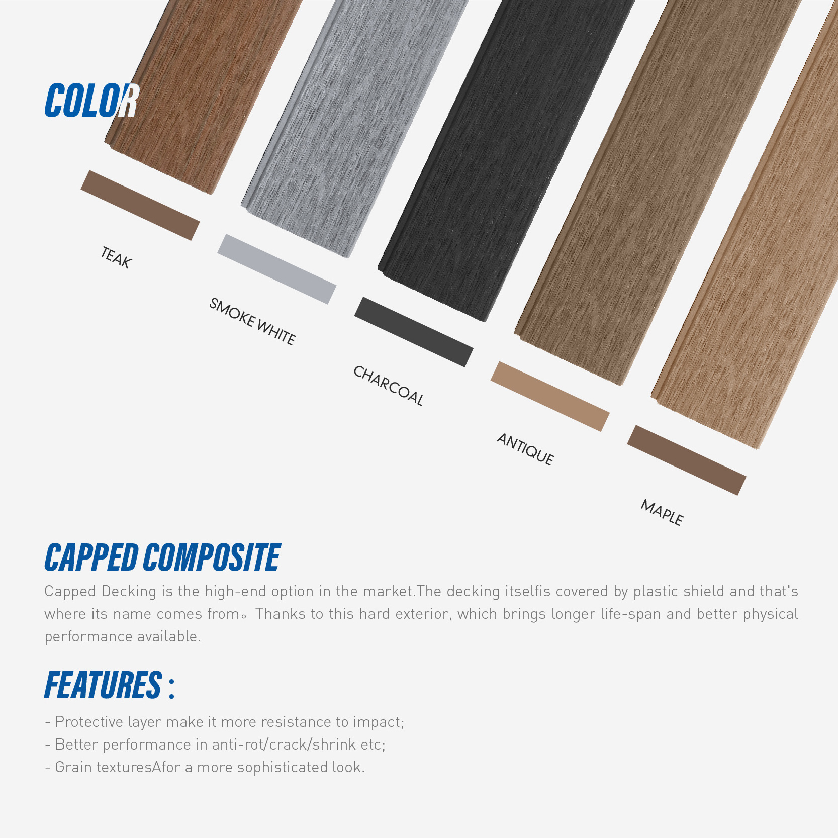 cheap price Waterproof Wood plastic composite wall panel wpc siding board  ceiling panel Building House