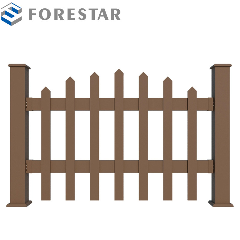 NEW Wood Plastic Composite Decking Used Handrails Terrace Railing Designs Balcony Wpc Guard Railing