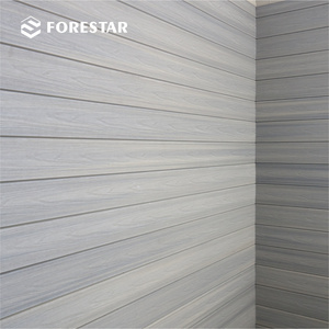 Brand New recycled plastic modern outdoor wall panels wpc peel and stick 3d wall panels