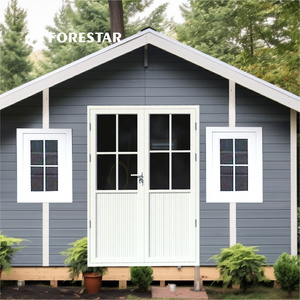 Easy Installation Technology Ecological Light Texture front-yard sheds storage outdoor wpc wooden garden shed