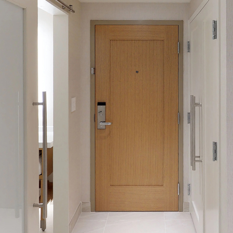 20 Min Fire Proof Wood Doors For Commercial Hotel Guest Entrance Door