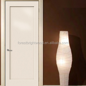 Smooth 1- Panel Solid Core White Primed MDF Interior Door