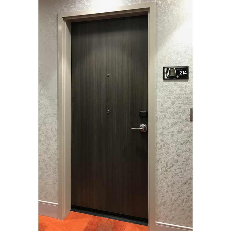 90 Minute Fire Rated Wood Doors for Hotel Guestroom Entry