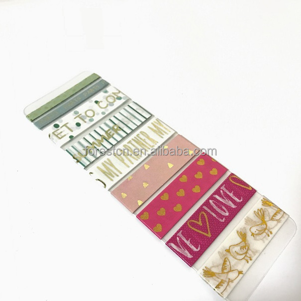 stamping gold washi tape wholesale for DIY Decoration